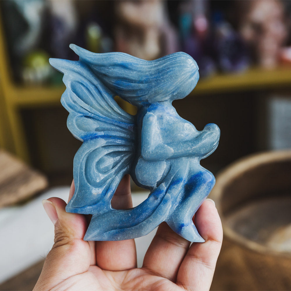 Blue Aventurine Fairy