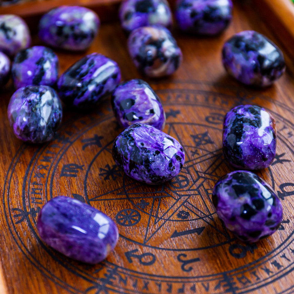 Charoite Tumbled Stone