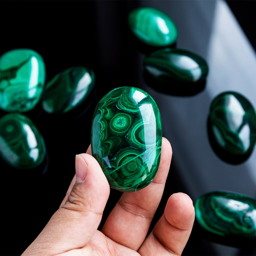 Malachite Palm stone