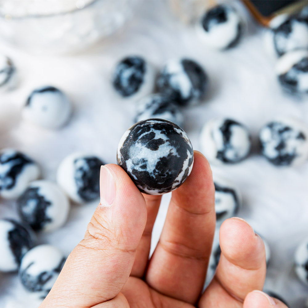 Zebra jasper Ball