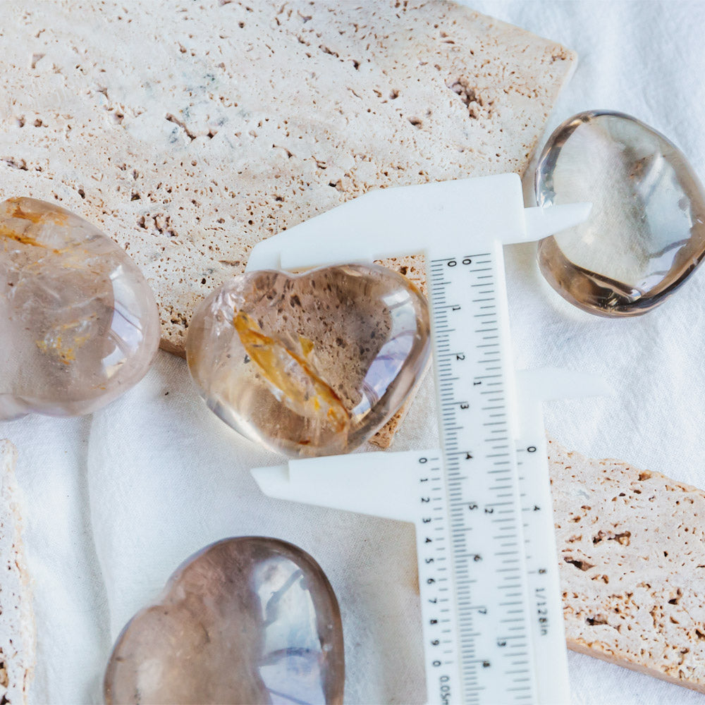 Smoky Quartz Heart