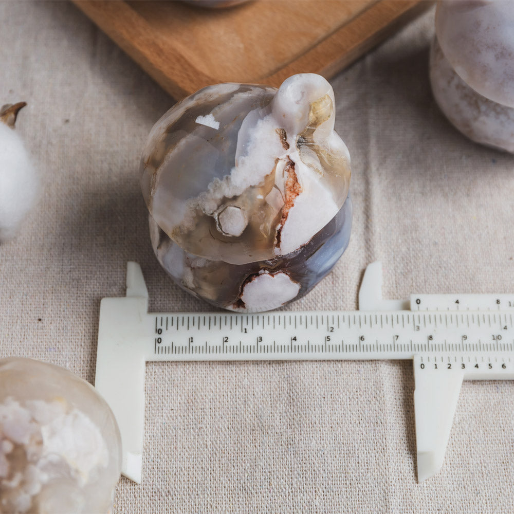 Flower Agate Mushroom House