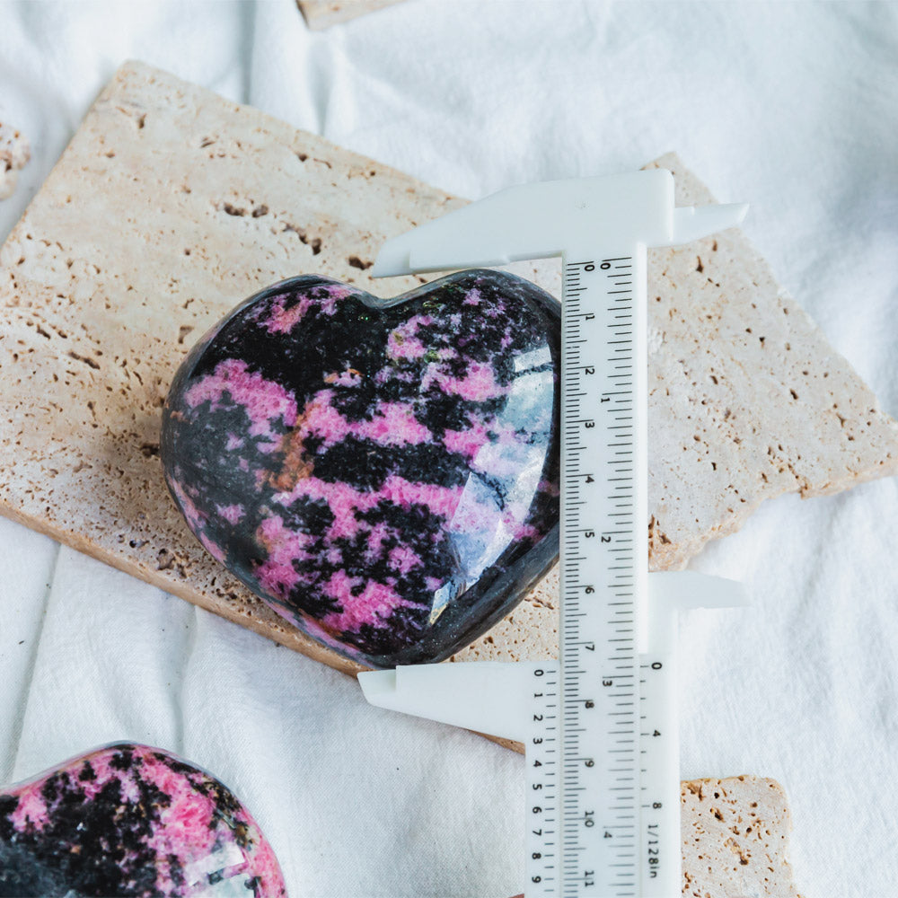 Rhodonite Heart