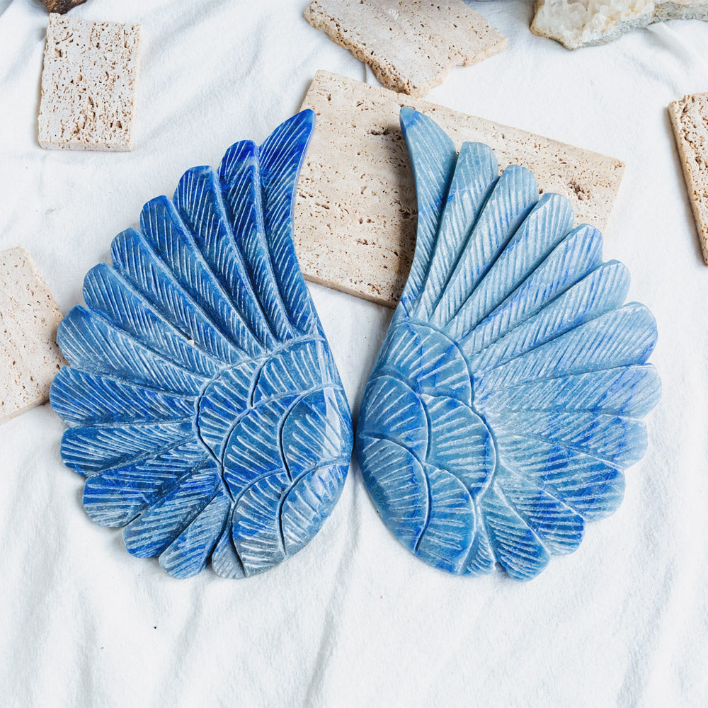 Blue Aventurine Wings