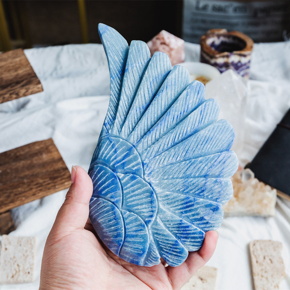 Blue Aventurine Wings