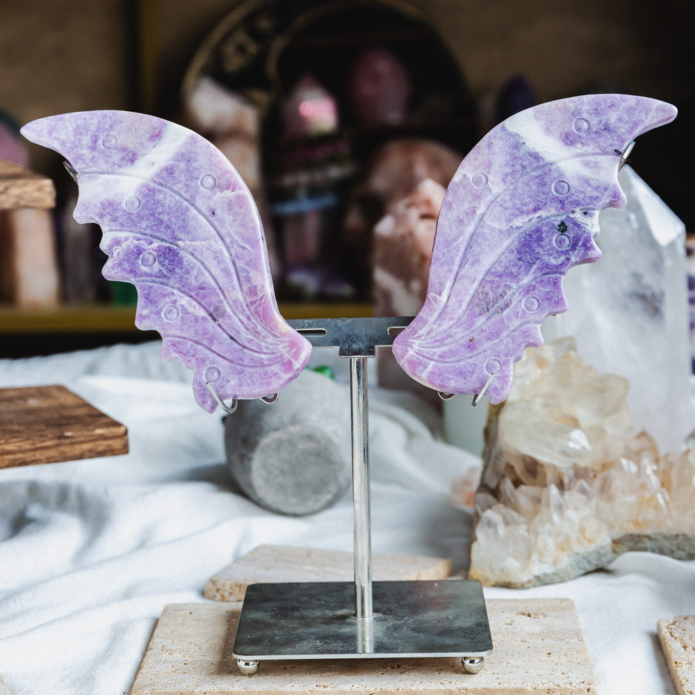 Lepidolite Wings