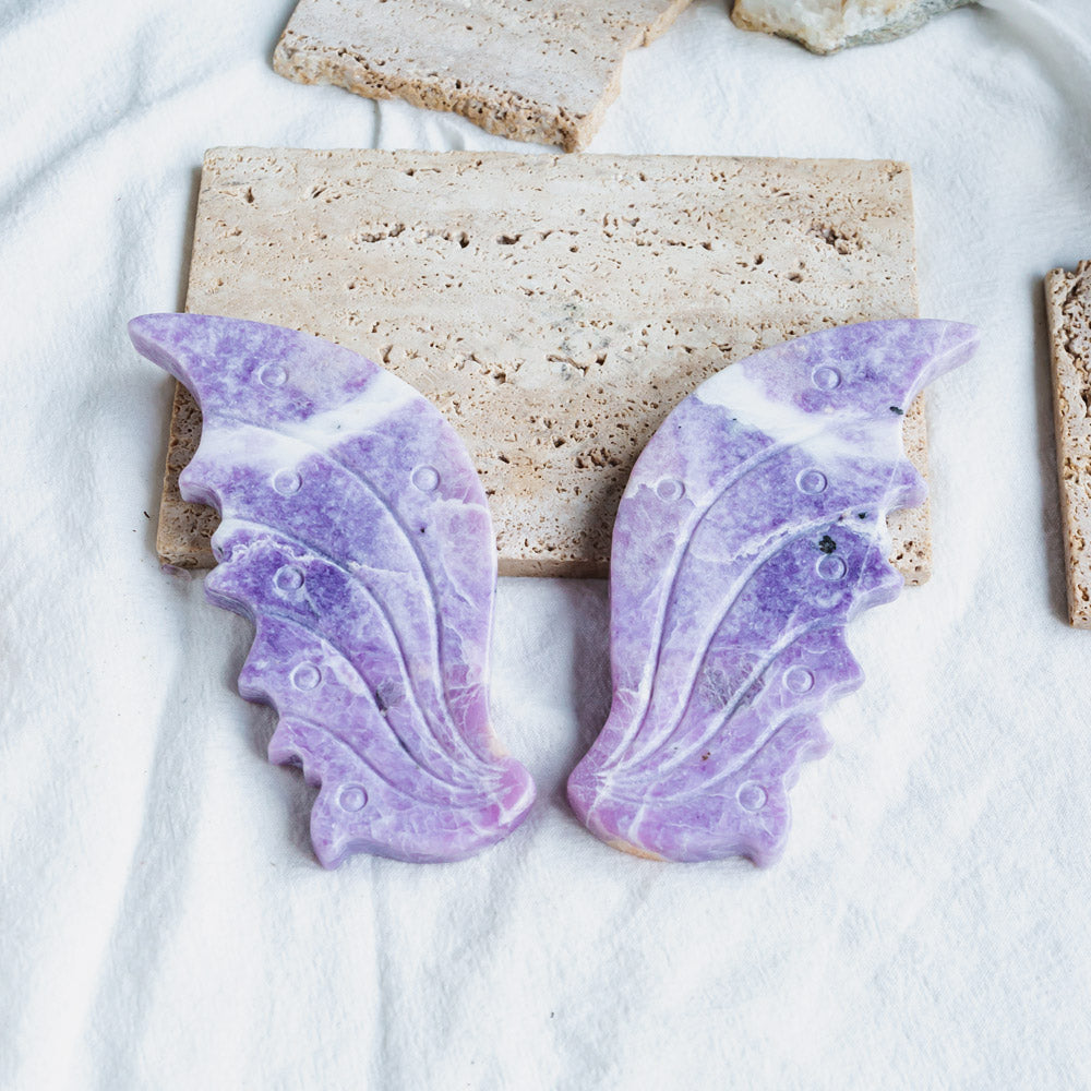 Lepidolite Wings