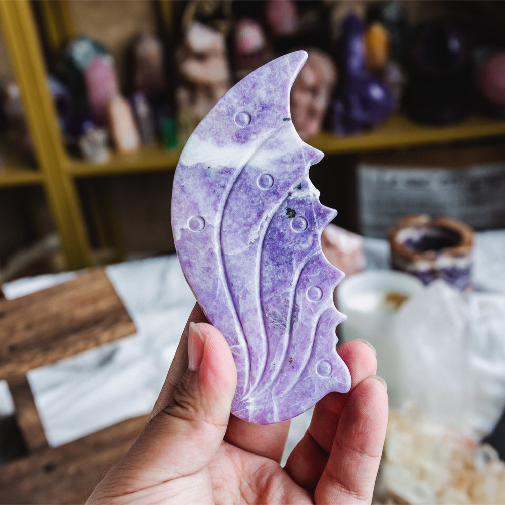 Lepidolite Wings