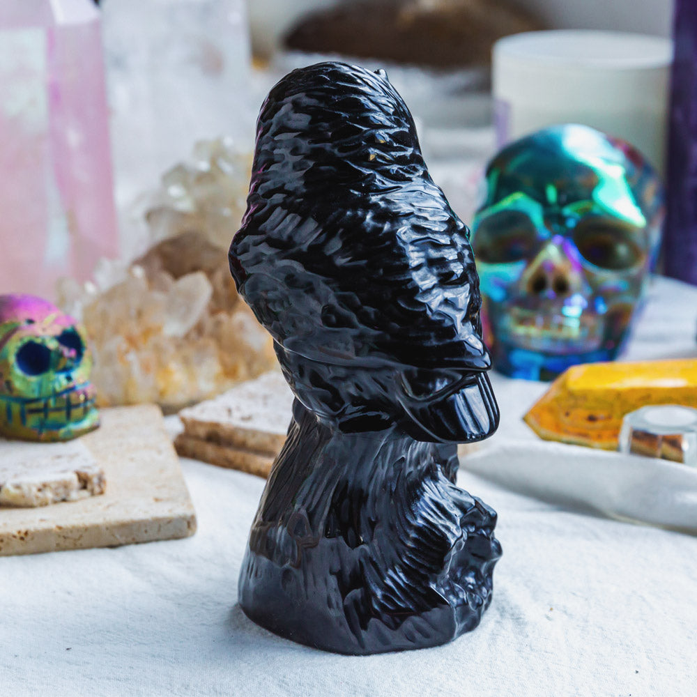 Black Obsidian Owl