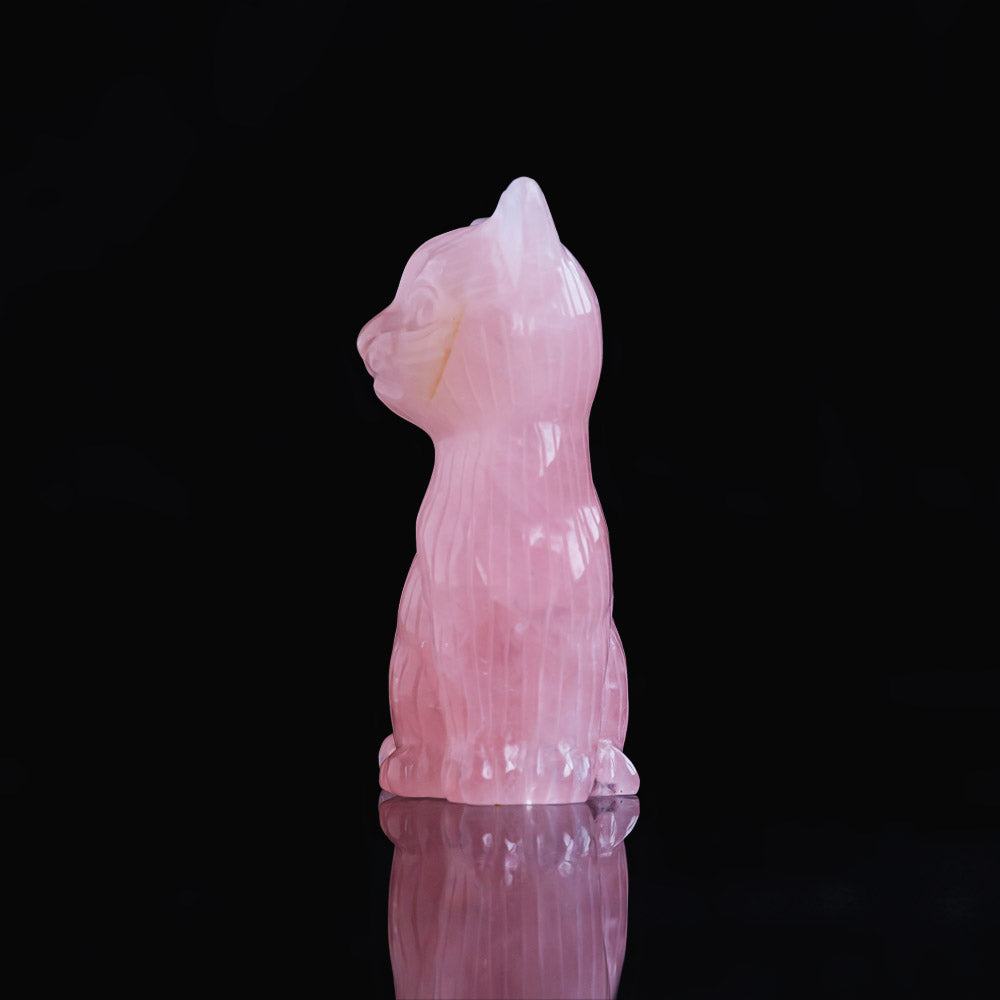 Rose Quartz Cat