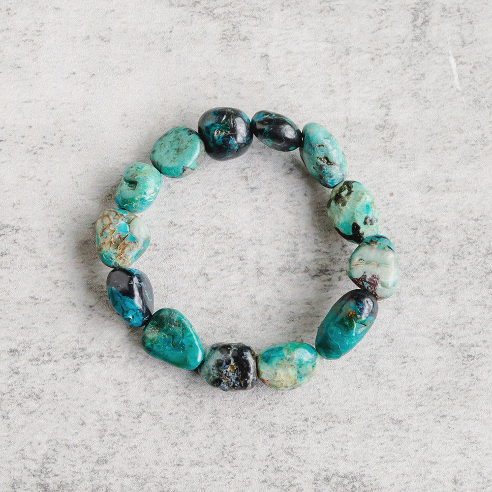 【Chips Bracelet 】Chrysocolla