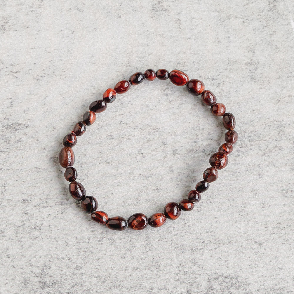 【Chips Bracelet 】Red Tigers Eye