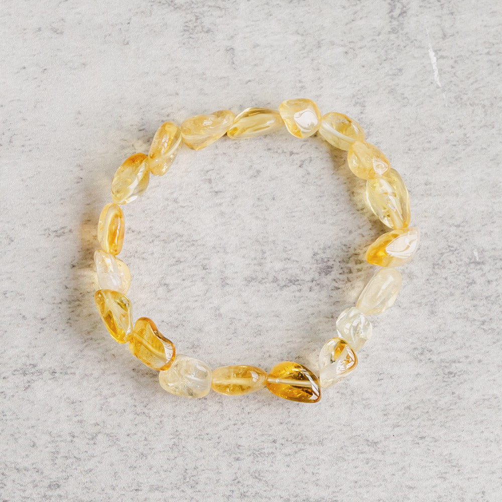 【Chips Bracelet 】 Citrine