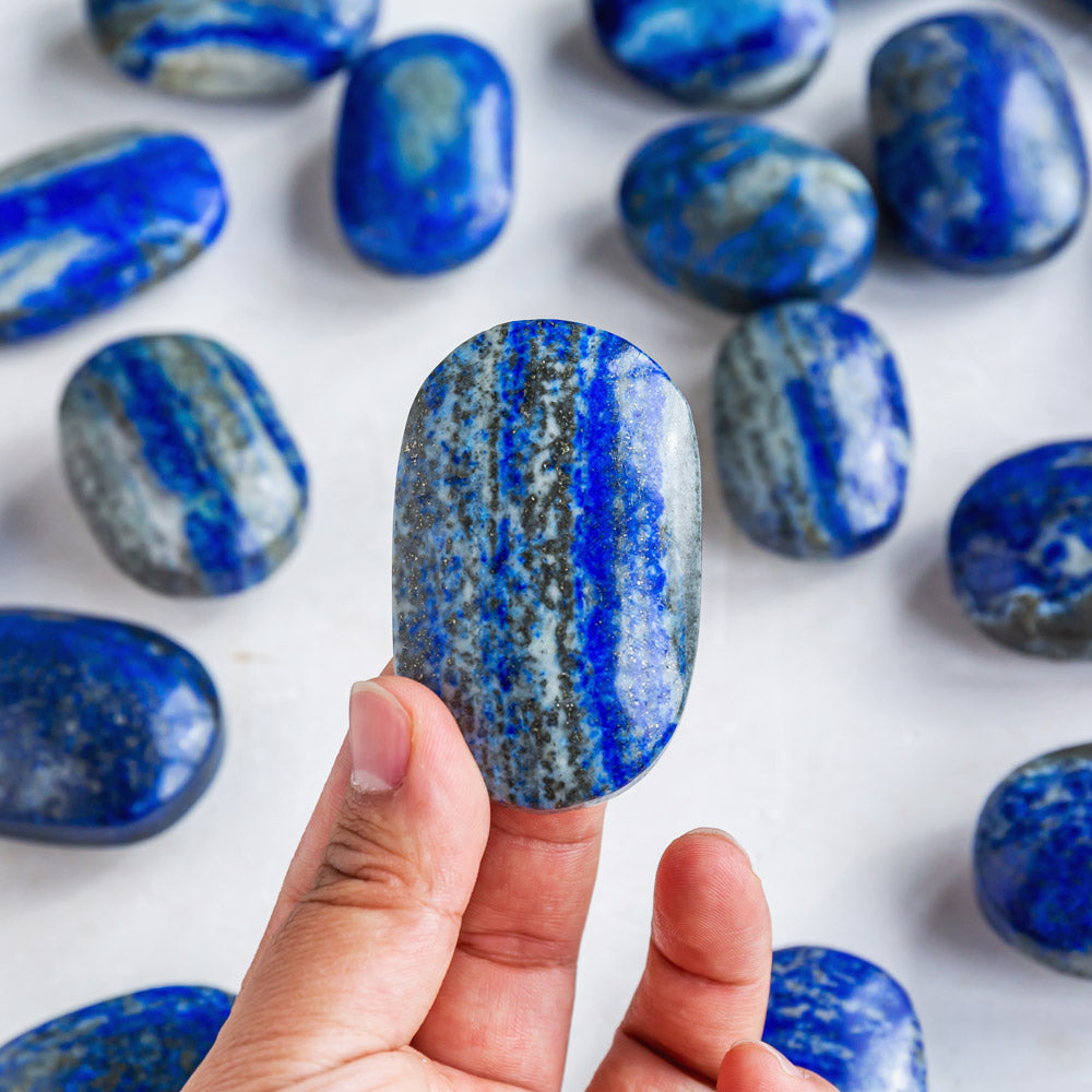 Lapis Lazuli Palm Stone