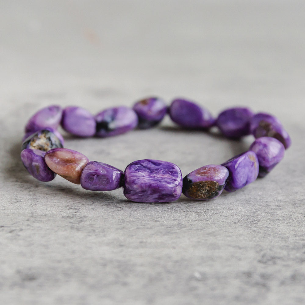 【Chips Bracelet 】Charoite