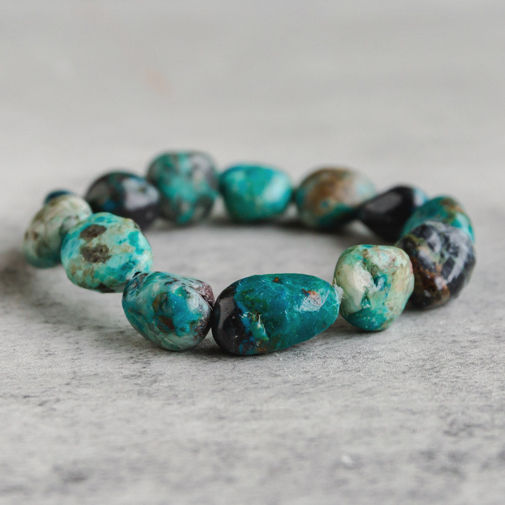 【Chips Bracelet 】Chrysocolla