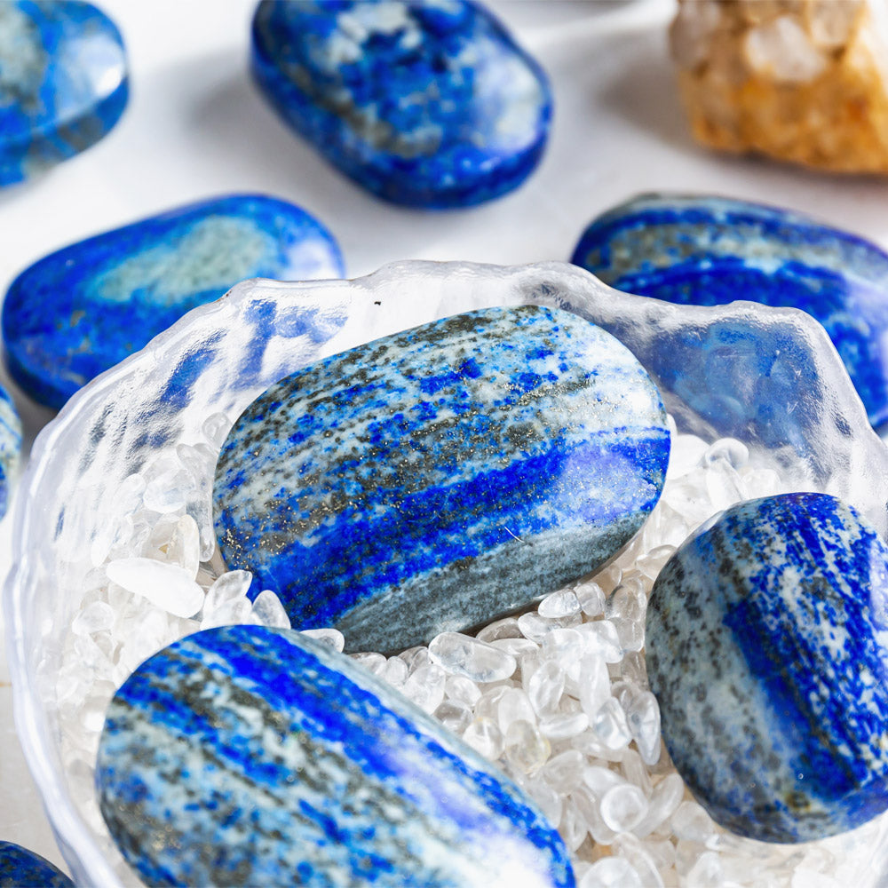 Lapis Lazuli Palm Stone