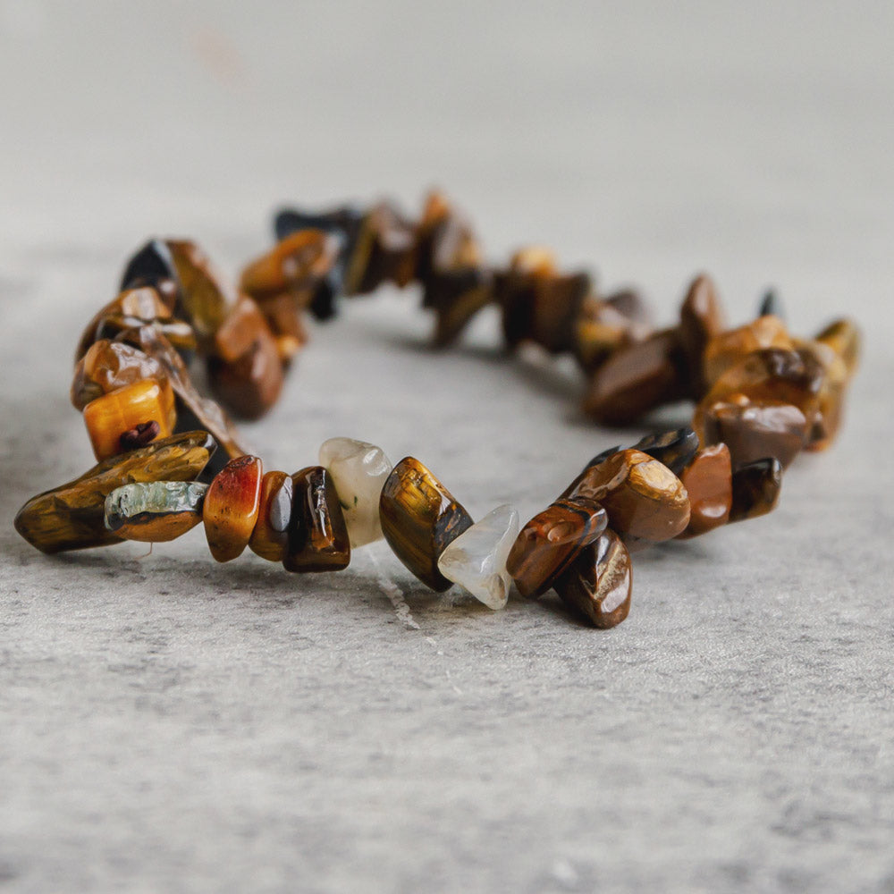 【Chips Bracelet 】Golden Tigers Eye