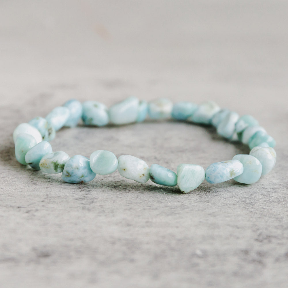 【Chips Bracelet 】Larimar