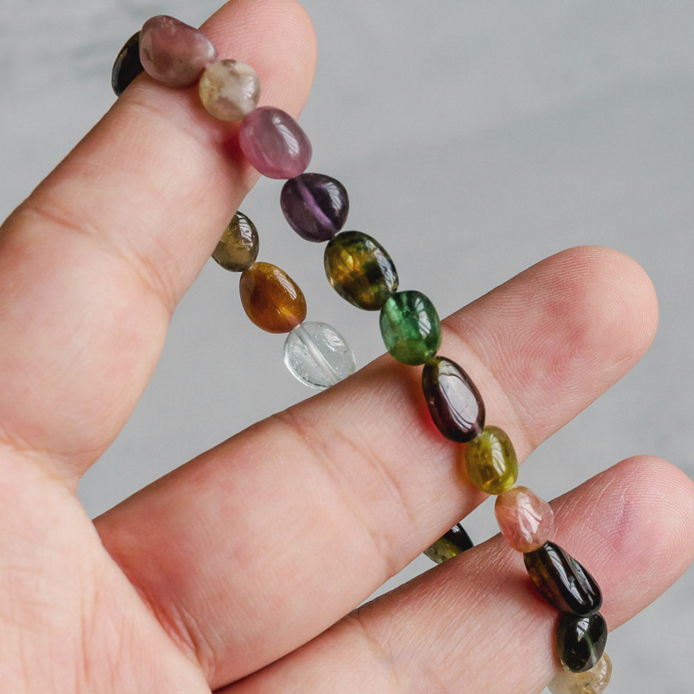 【Chips Bracelet】Tourmaline