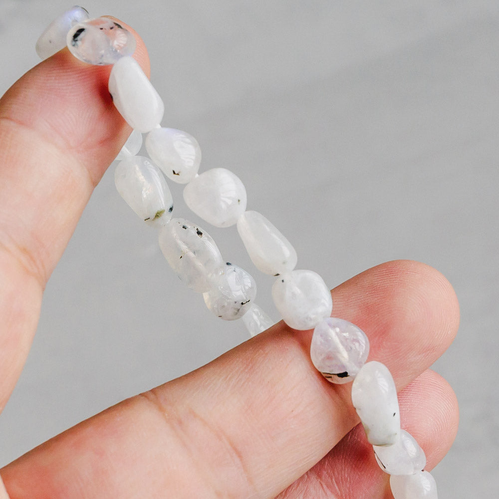 【Chips Bracelet 】 Moonstone