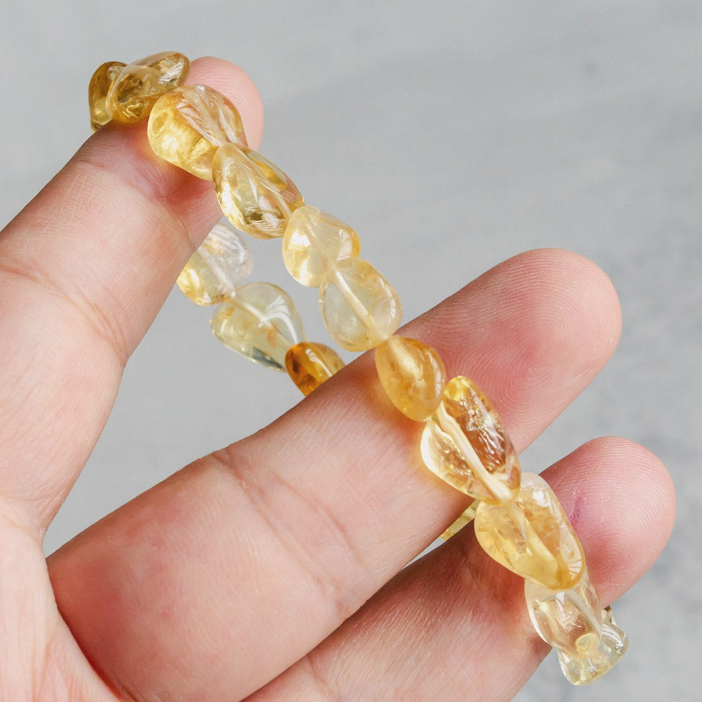 【Chips Bracelet 】 Citrine