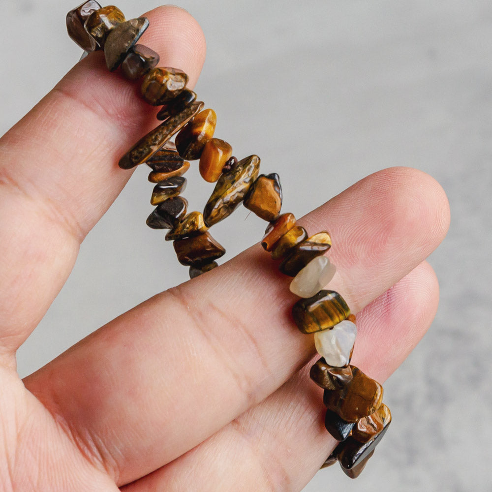 【Chips Bracelet 】Golden Tigers Eye