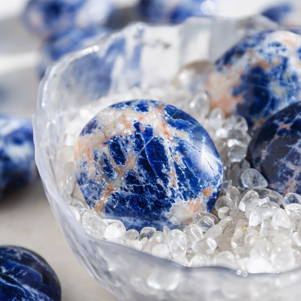 Sodalite Palm Stone