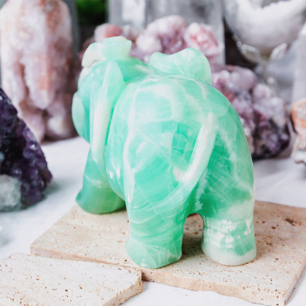 Caribbean Calcite Elephant