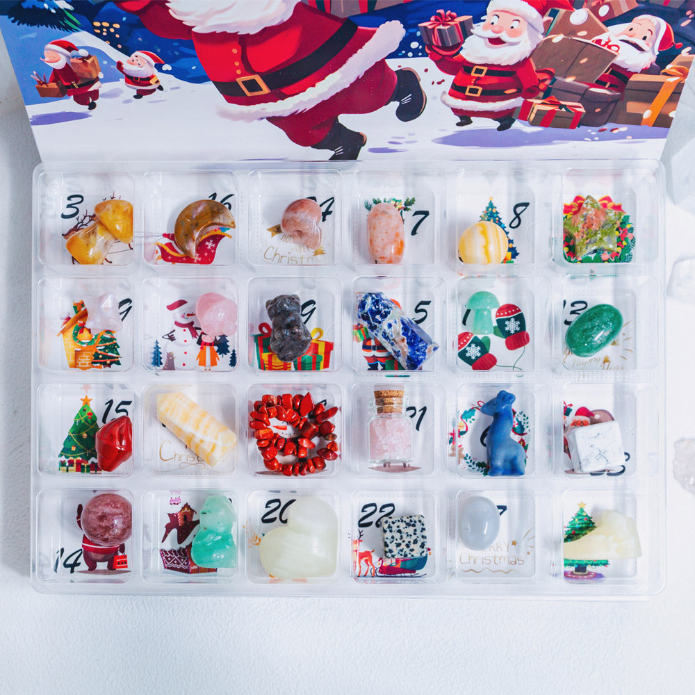 Christmas Snow Countdown Gift Box