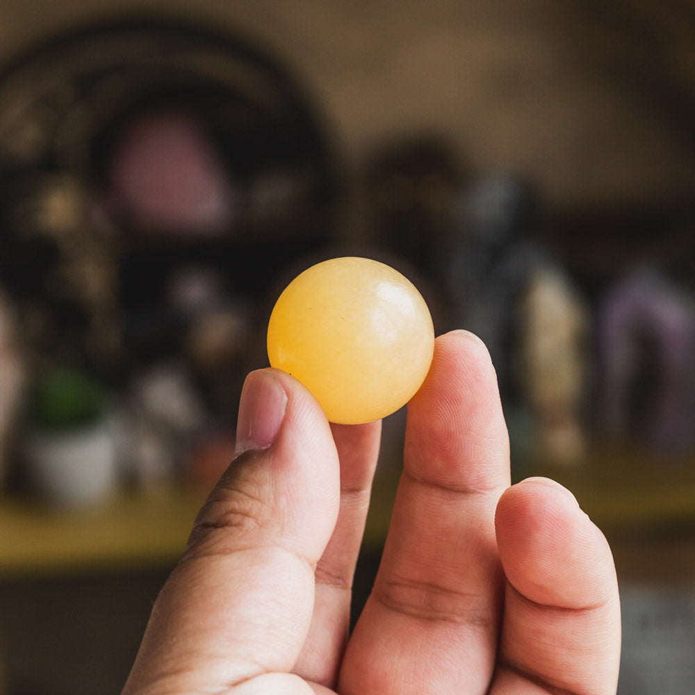 Orange Calcite Shpere