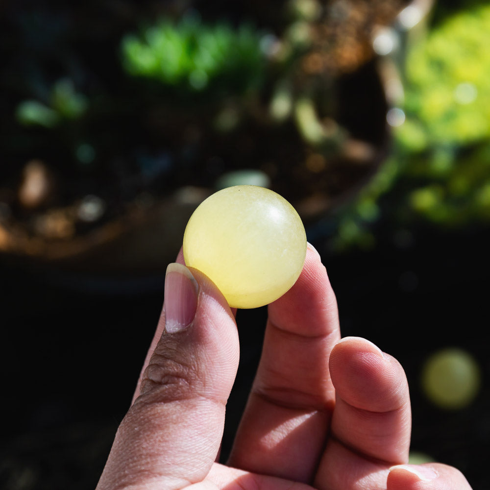 Lemon Calcite Ball