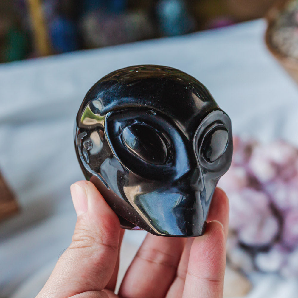 Black Obsidian Alien