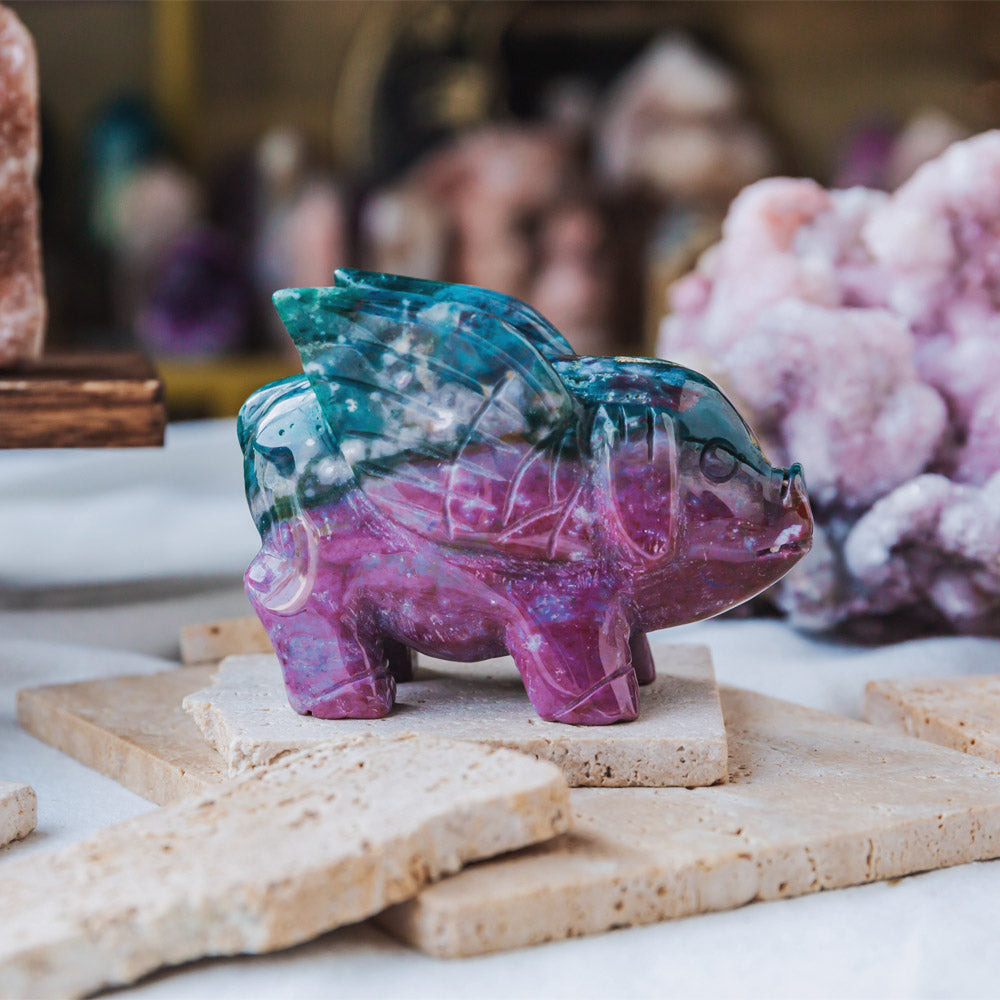 Ocean Jasper Flying Pig