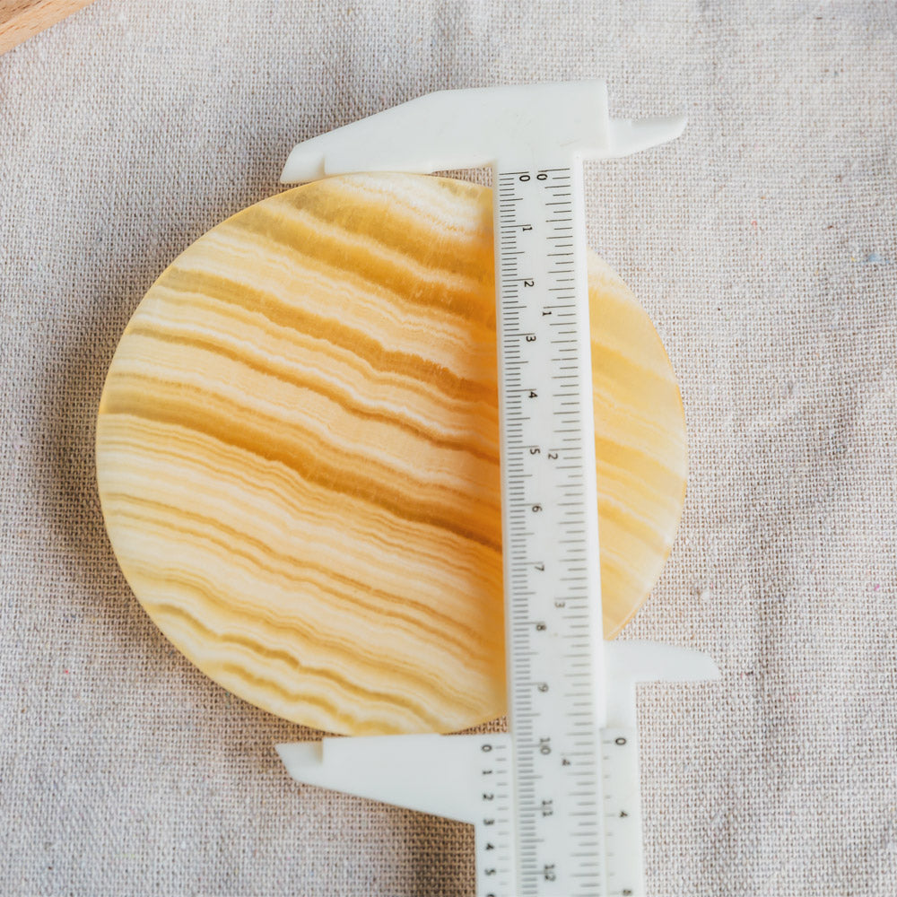 Orange Calcite Cup