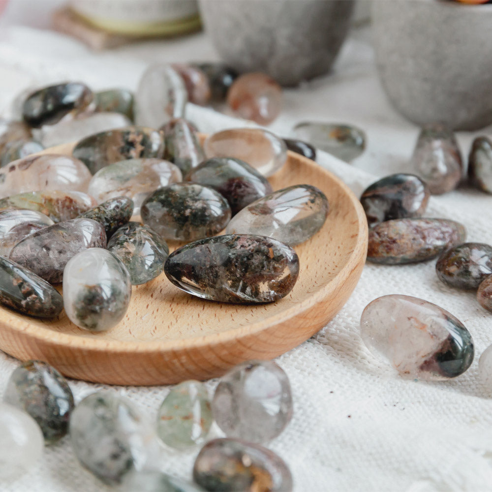 Garden Quartz Tumbled Stone