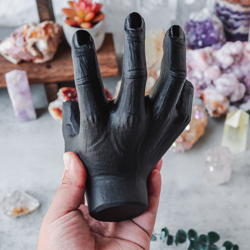 Black Obsidian Hand