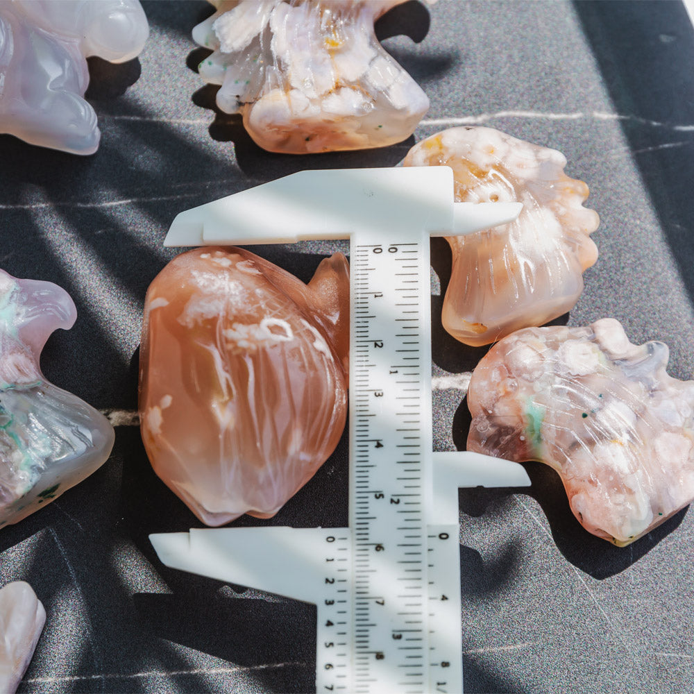 Flower Agate Carving