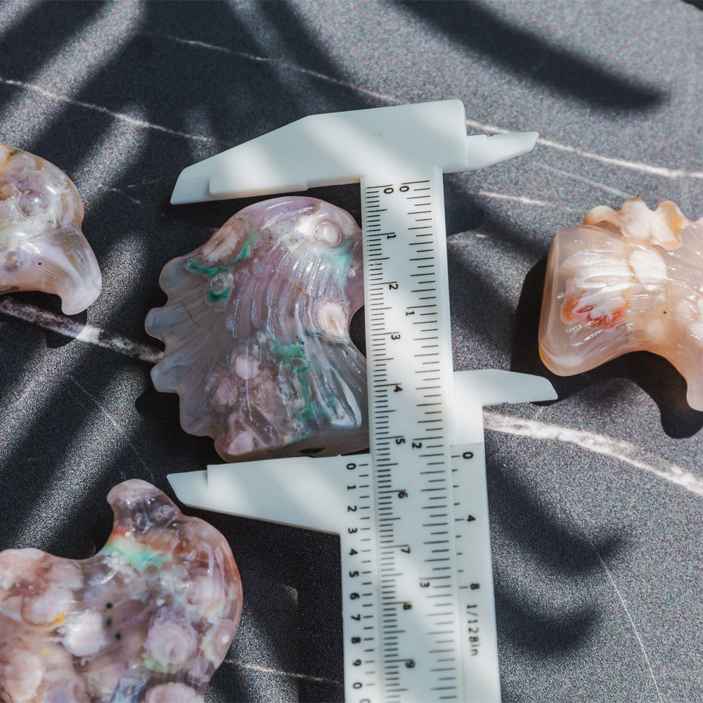 Flower Agate Carving