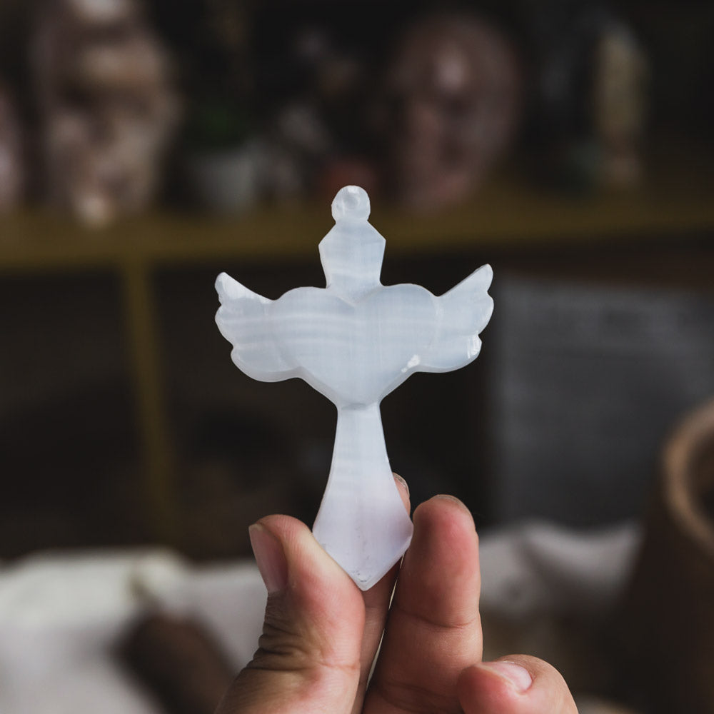 Selenite Cross