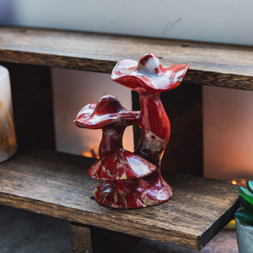 Crystal Mushroom Cluster