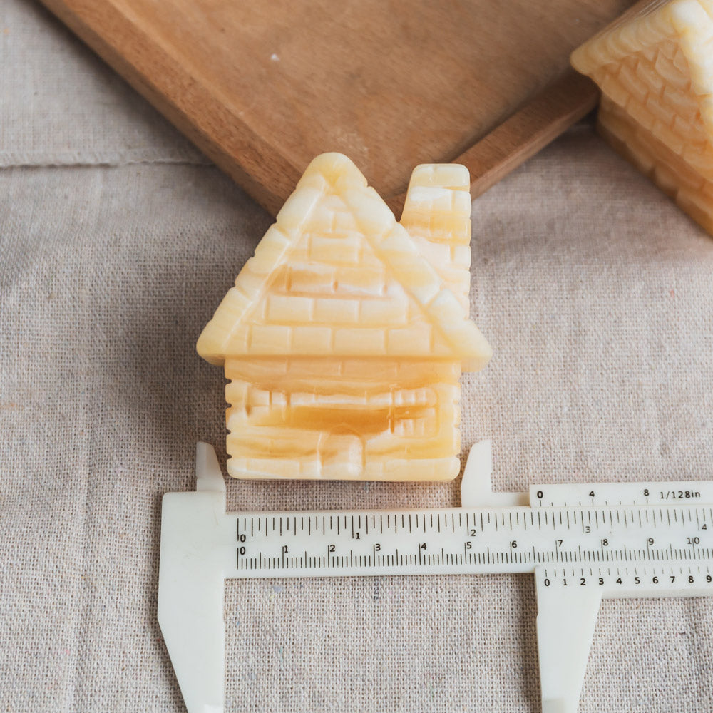 Orange Calcite House