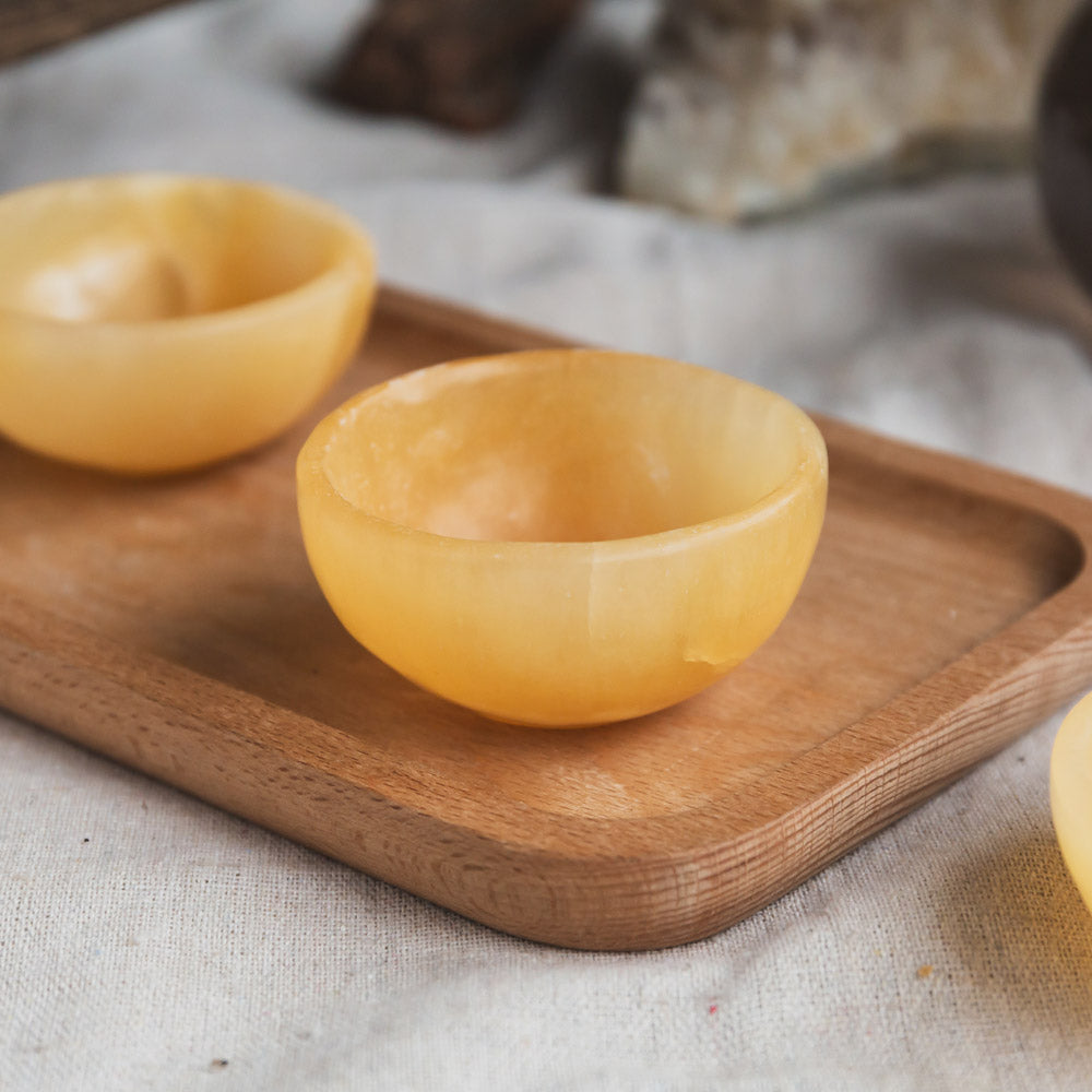 2.5" Orange Calcite Cup