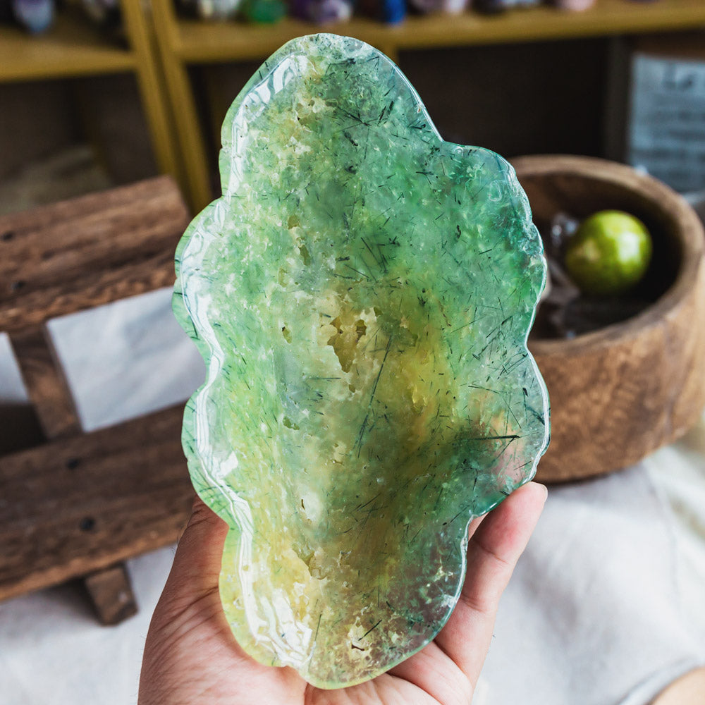 Prehnite Bowl