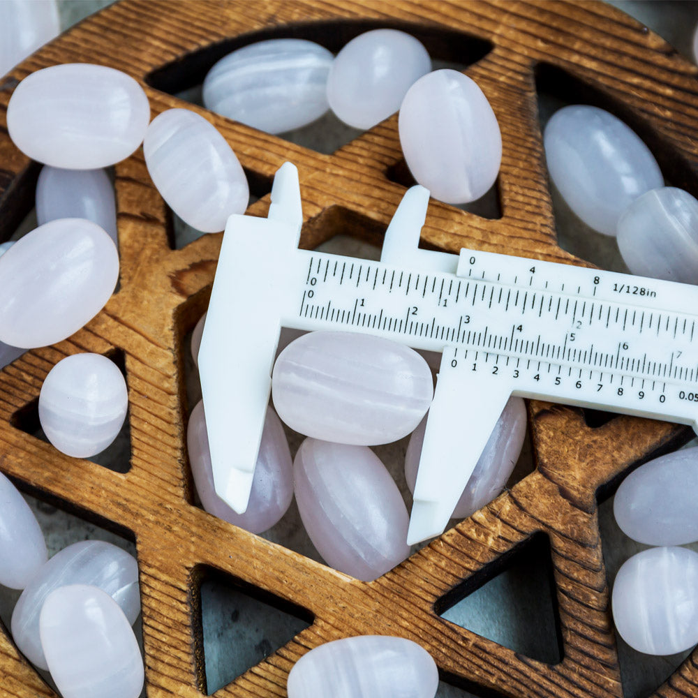 Pink Calcite Tumbled Stone