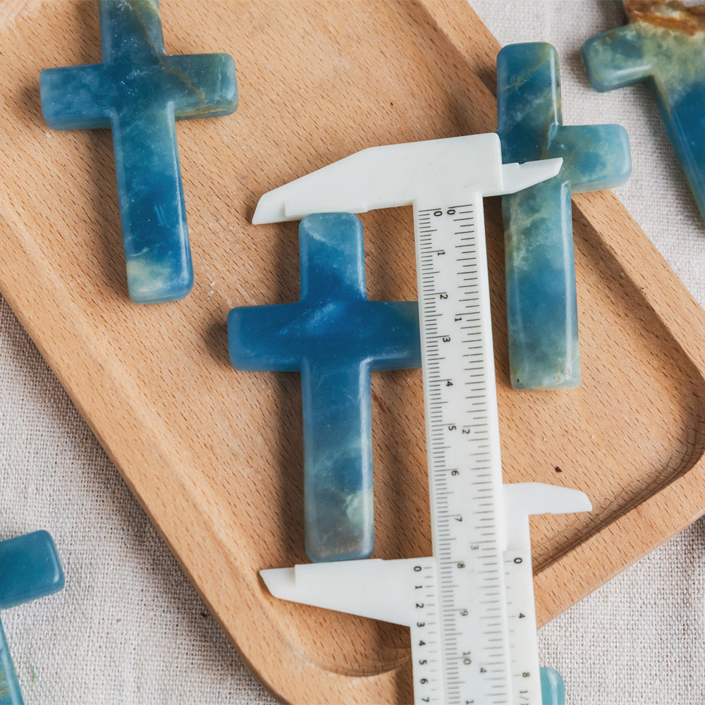 Blue Onyx Cross