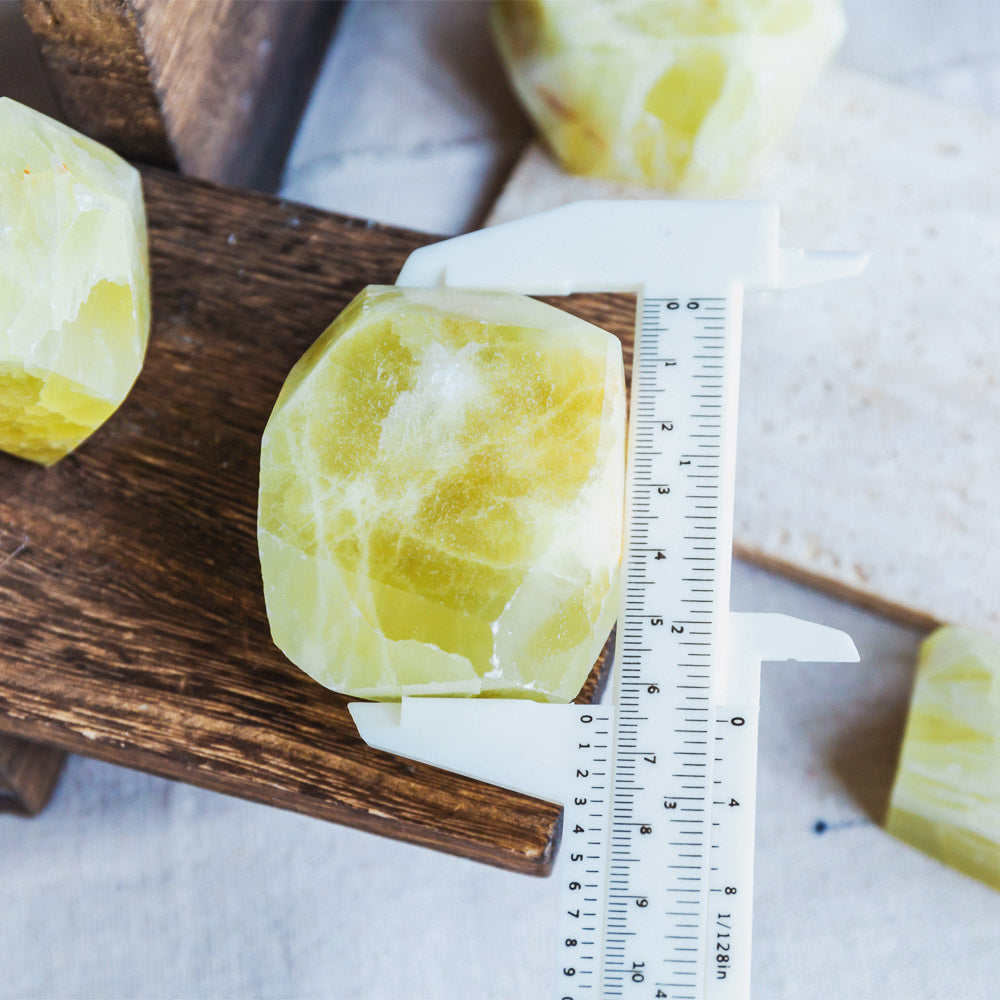 Lemon Calcite Free Form