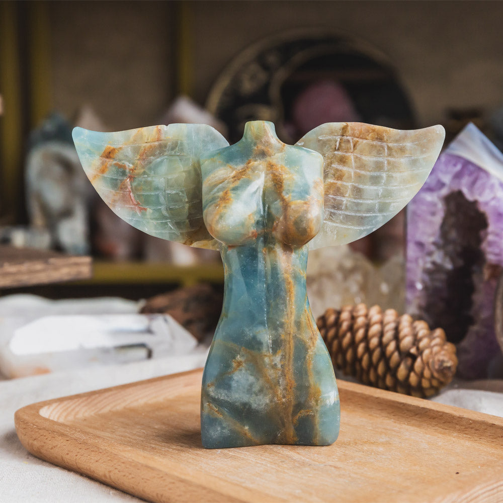 Blue Onyx Body With Wing