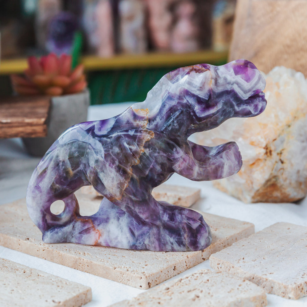 Dream Amethyst Tyrannosaurus