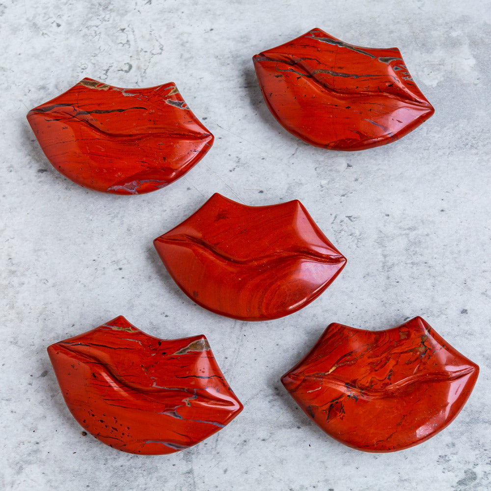 Red Jasper lips